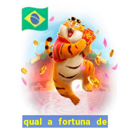 qual a fortuna de mari maria